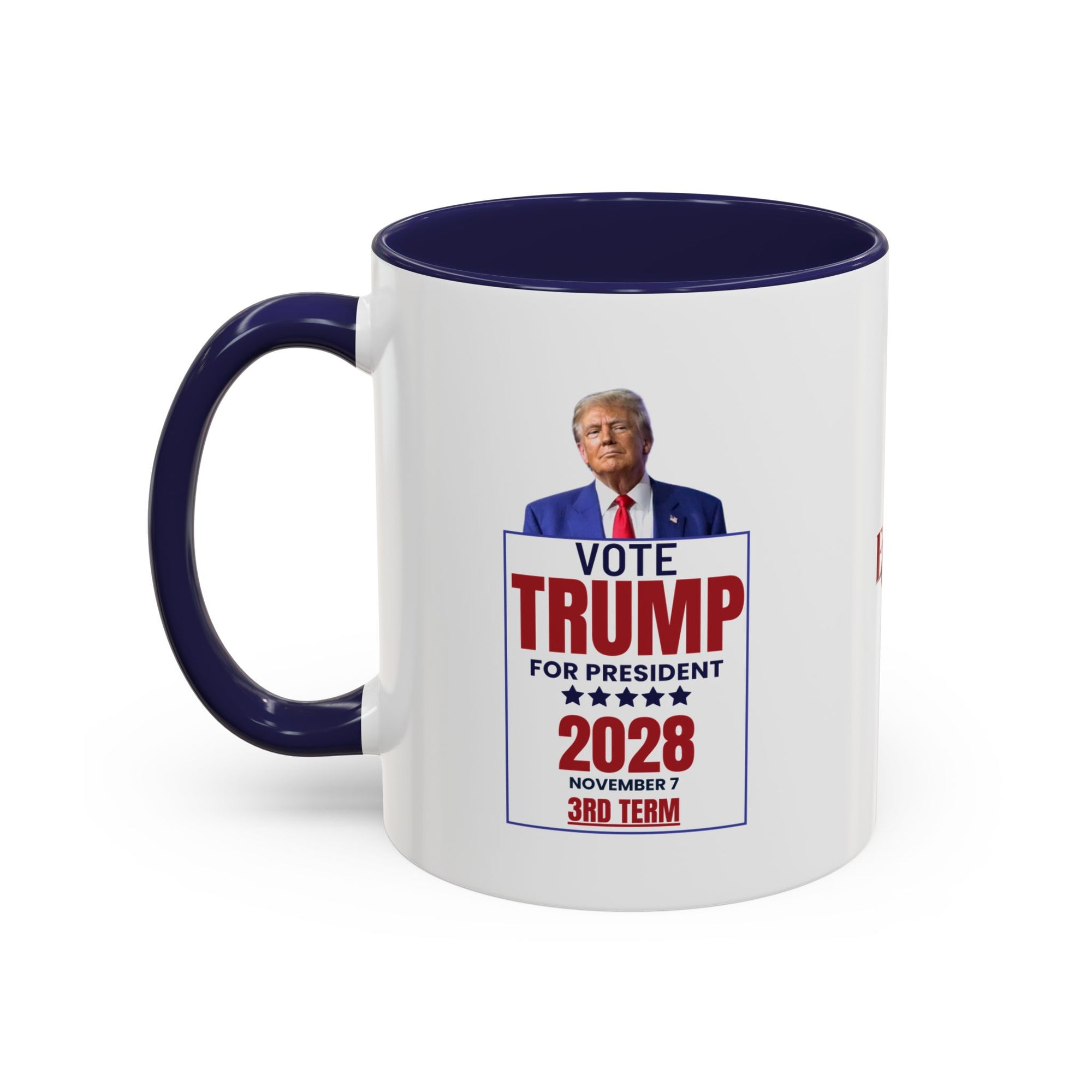 Vote Trump for President Coffee Mug – 11oz & 15oz Accent Mug for Political Enthusiasts