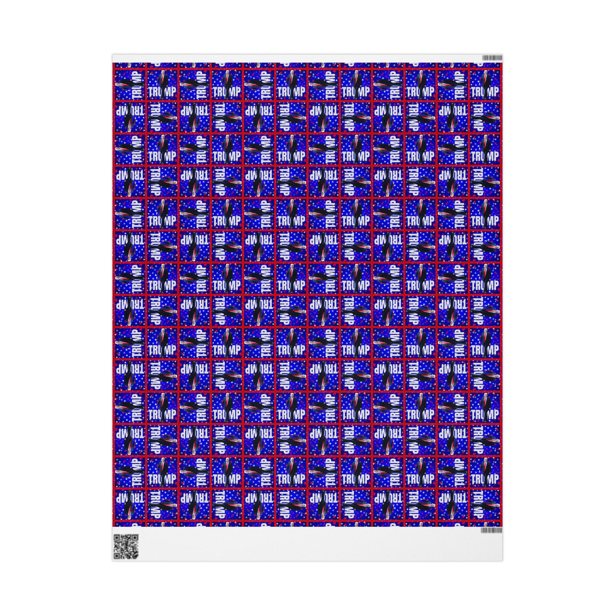 All Occasion Trump Themed Wrapping Paper