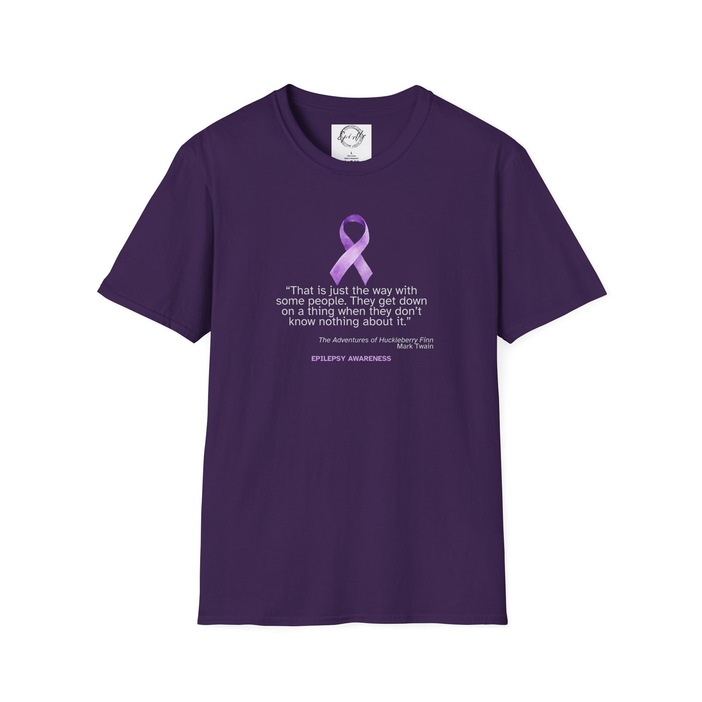 Epilepsy Awareness Unisex Softstyle T-Shirt - Spread Awareness & Compassion