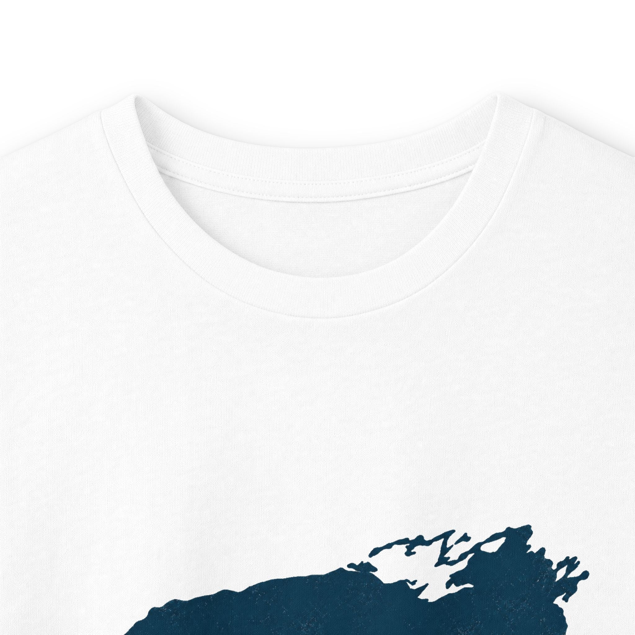 Uncharted Waters, Apparently Long Sleeve Tee | Lake Ontario Humor Shirt