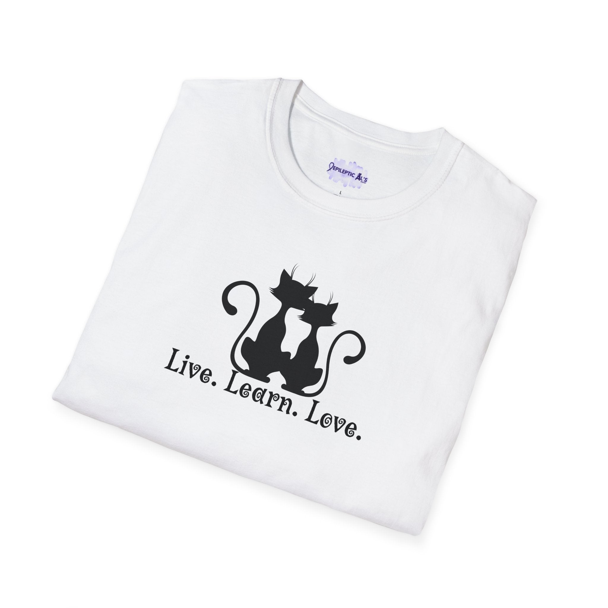 Live Learn Love Unisex Softstyle T-Shirt - EpiAl's Shop
