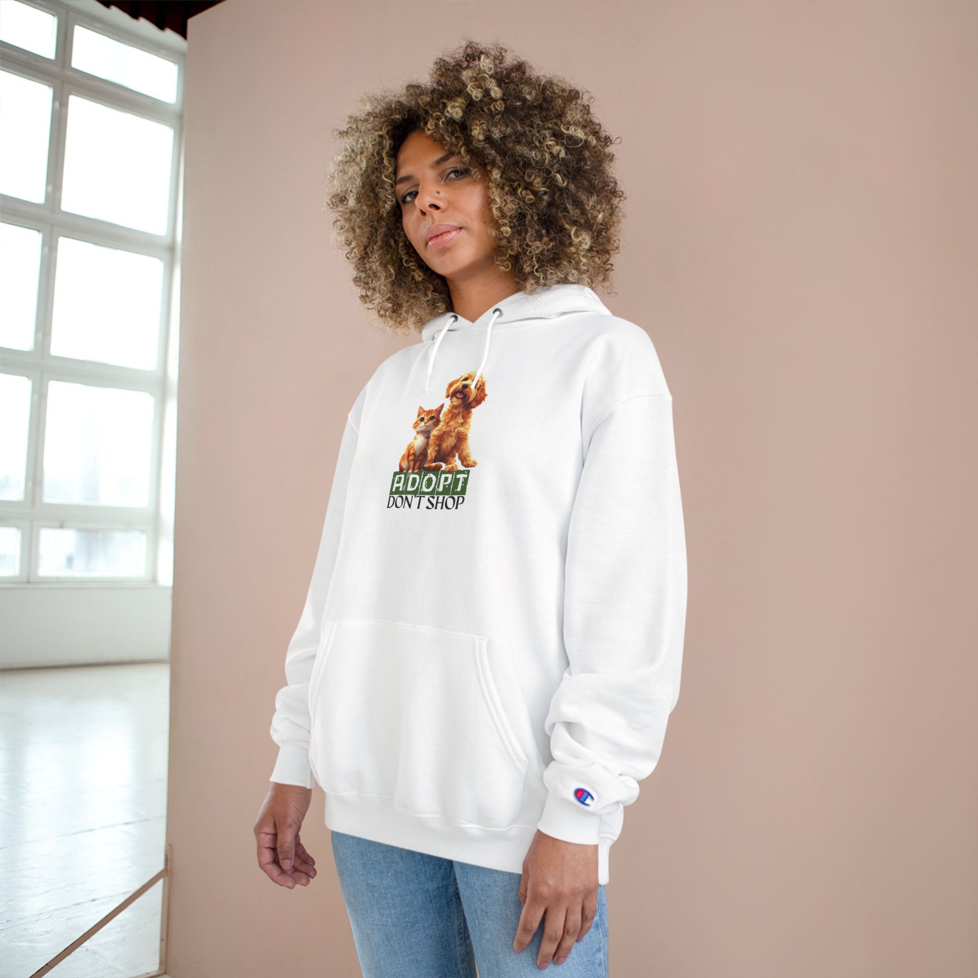Adopt Don't Shop Pet Lover Hoodie