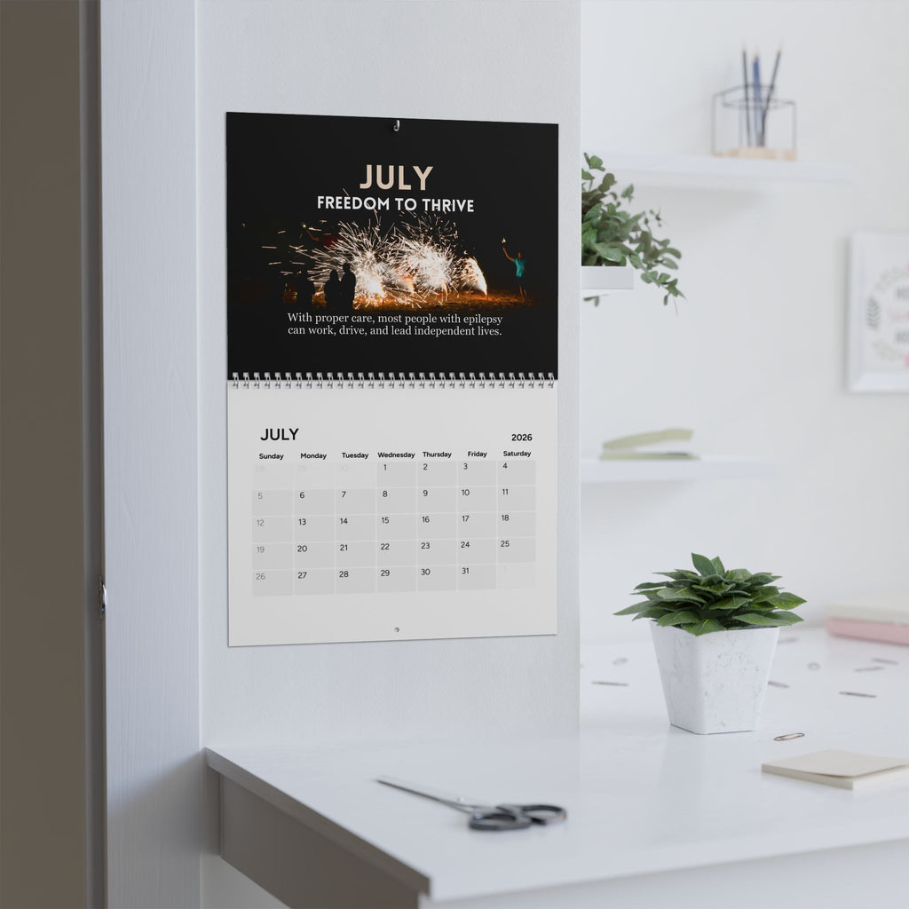 2026 Epilepsy Awareness Calendar - Seize the Moment
