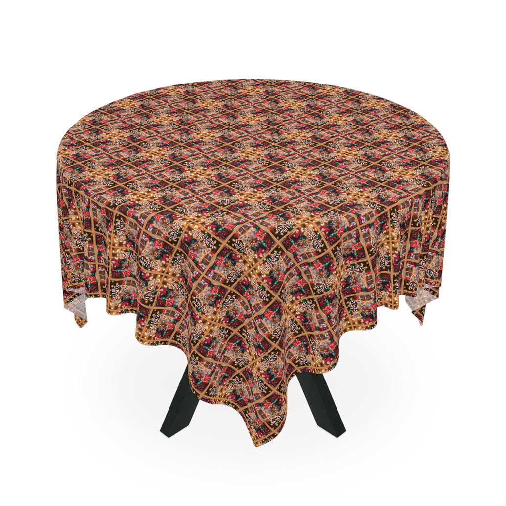 Merry Little Christmas Tablecloth