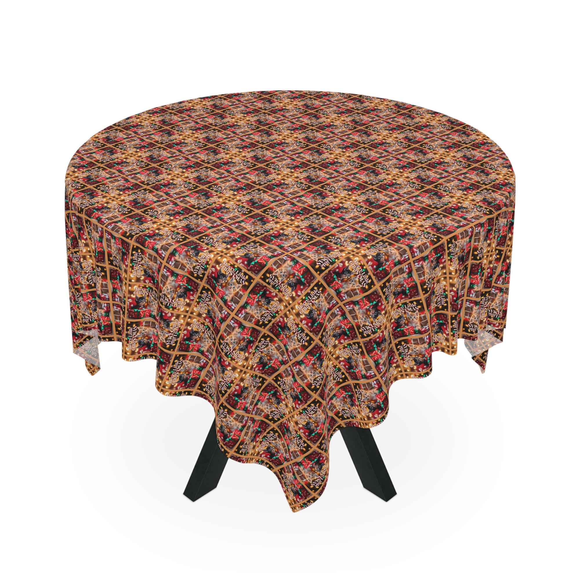 Merry Little Christmas Tablecloth