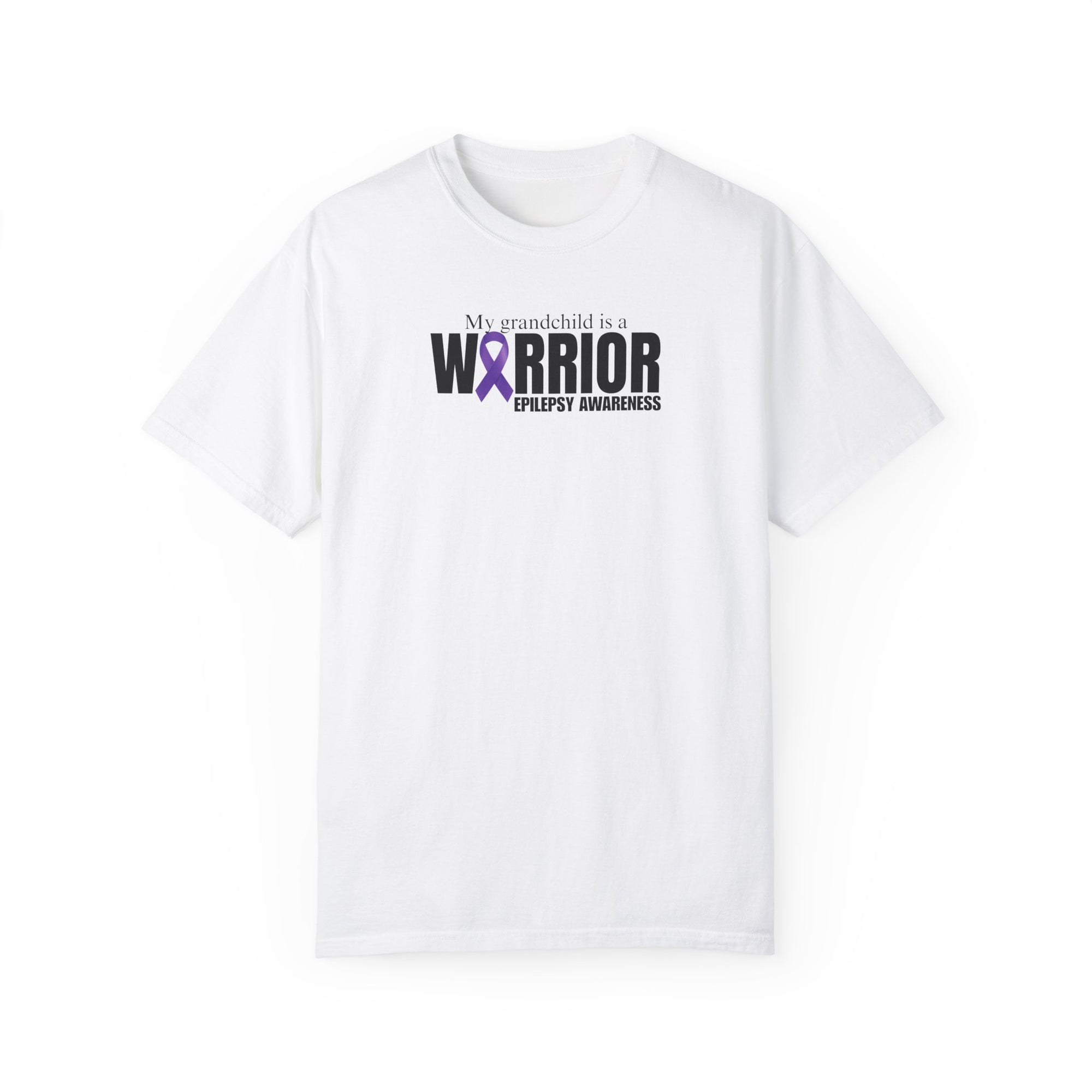 Epilepsy Awareness T-Shirt - Grandchild is a Warrior