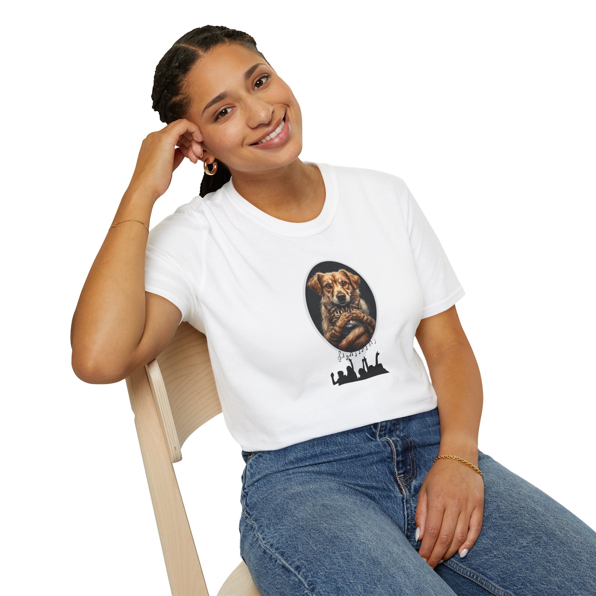 Look at Those Two Unisex Softstyle T-Shirt