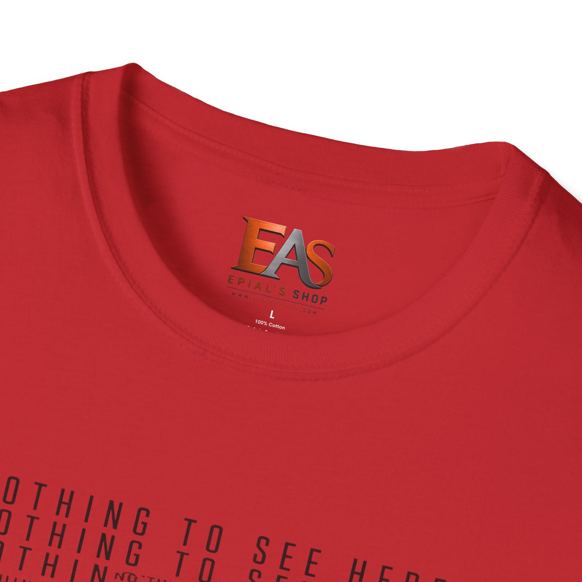 Nothing to See Here T-Shirt | Hidden Fingerprint True Crime & Internet Sleuth Tee