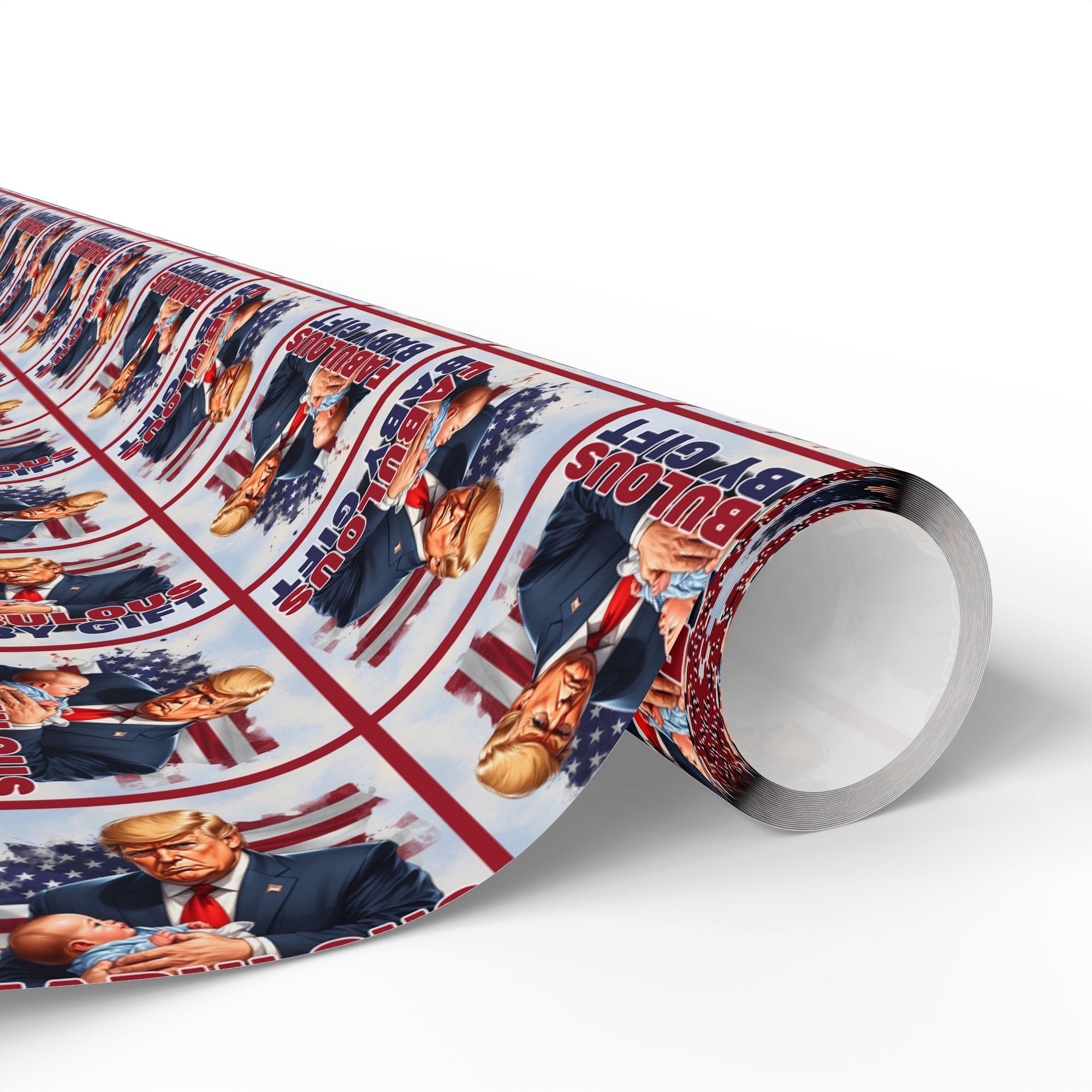 Trump Fabulous Baby Gift Wrapping Paper