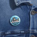Catfishing Crew Pin Button | Funny Fishing Cat Pin