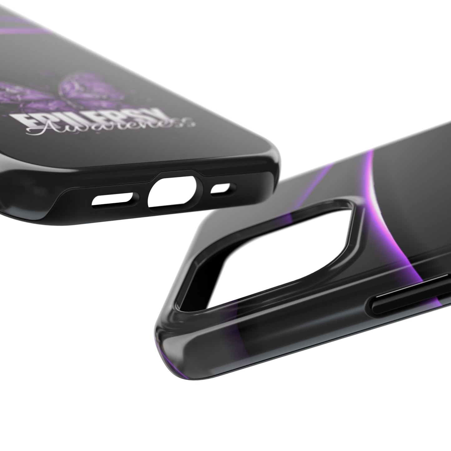 Epilepsy Awareness Butterfly Tough Phone Cases