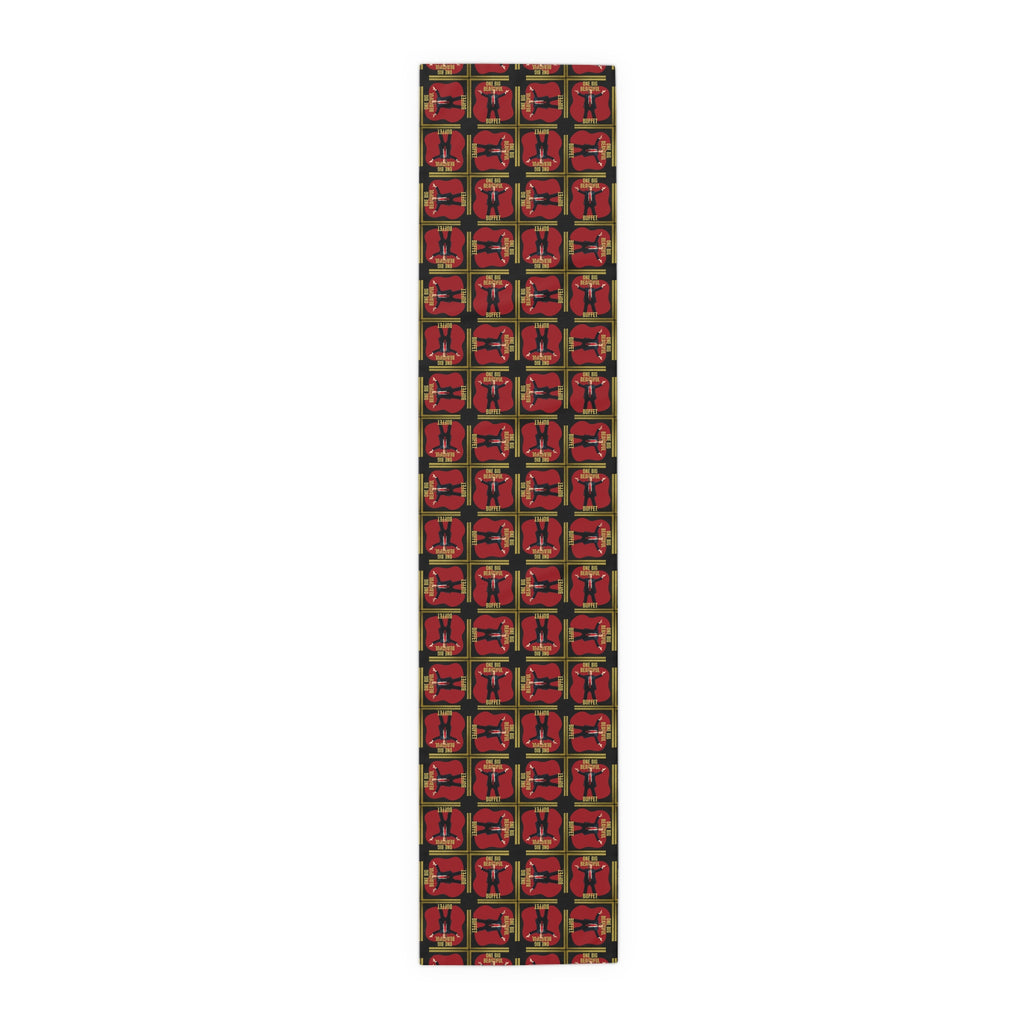 One Big Beautiful Buffet Table Runner