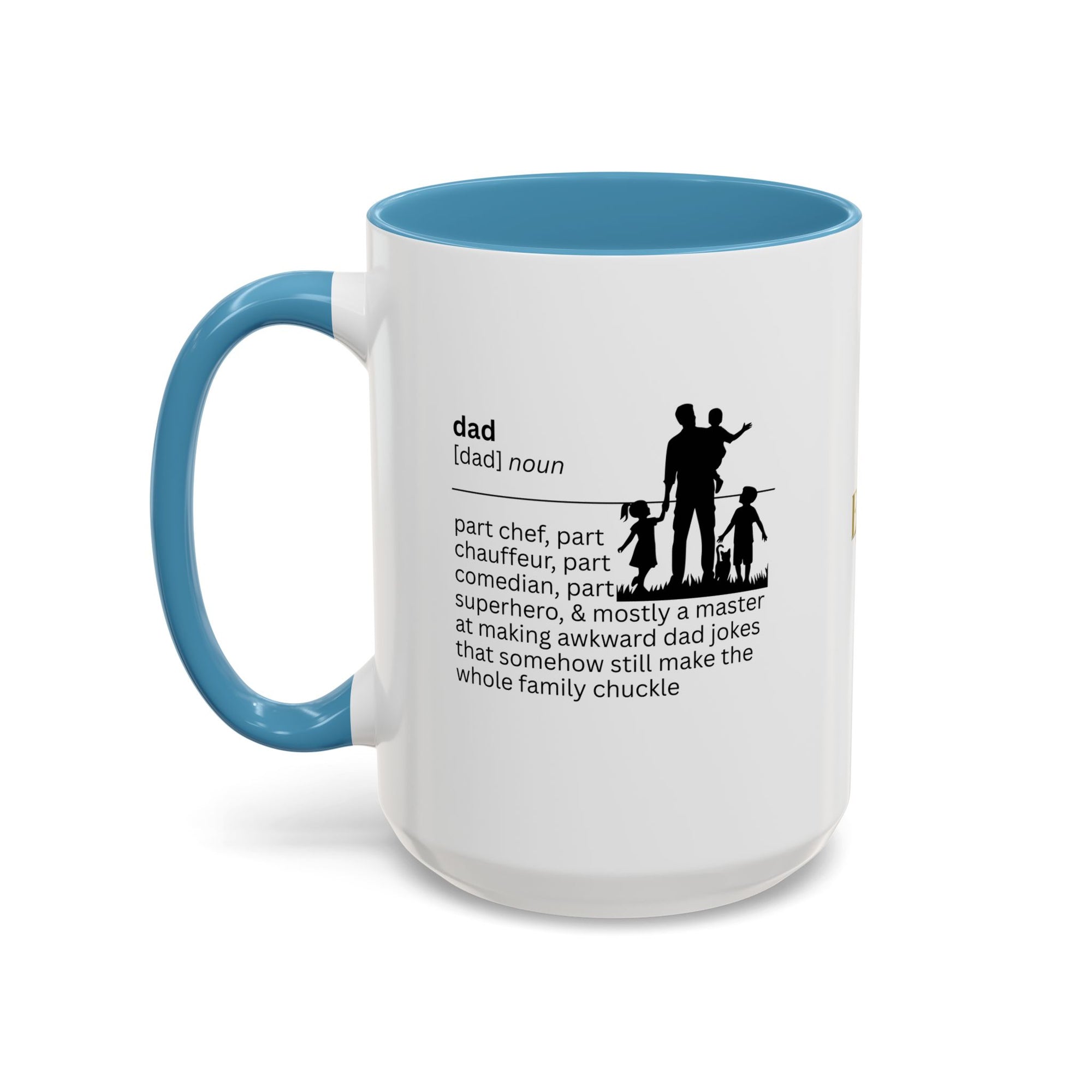 Dad Jokes Accent Coffee Mug - Perfect Gift for Dads