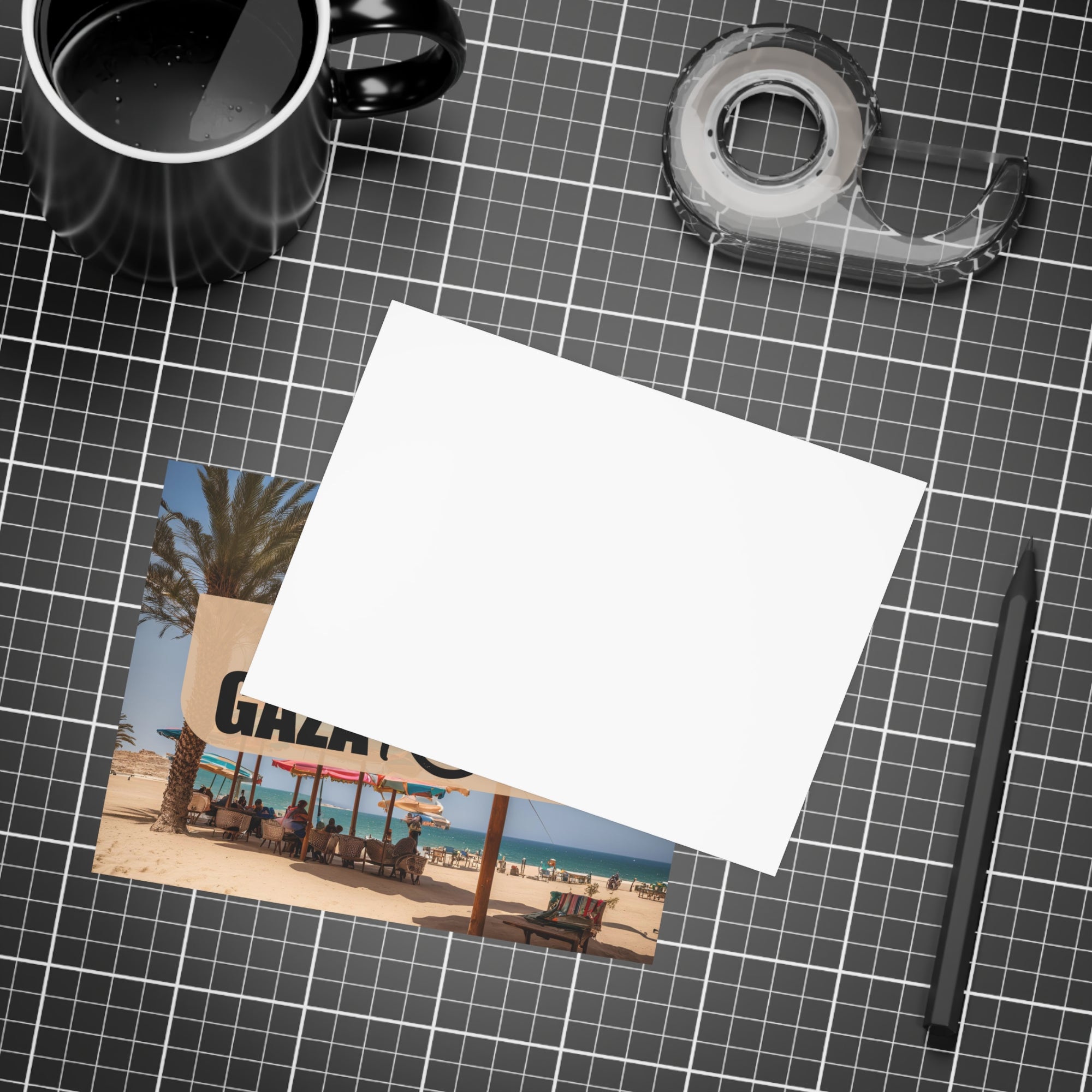 Trump’s Gaza Riviera Design Postcard Bundles with Envelopes