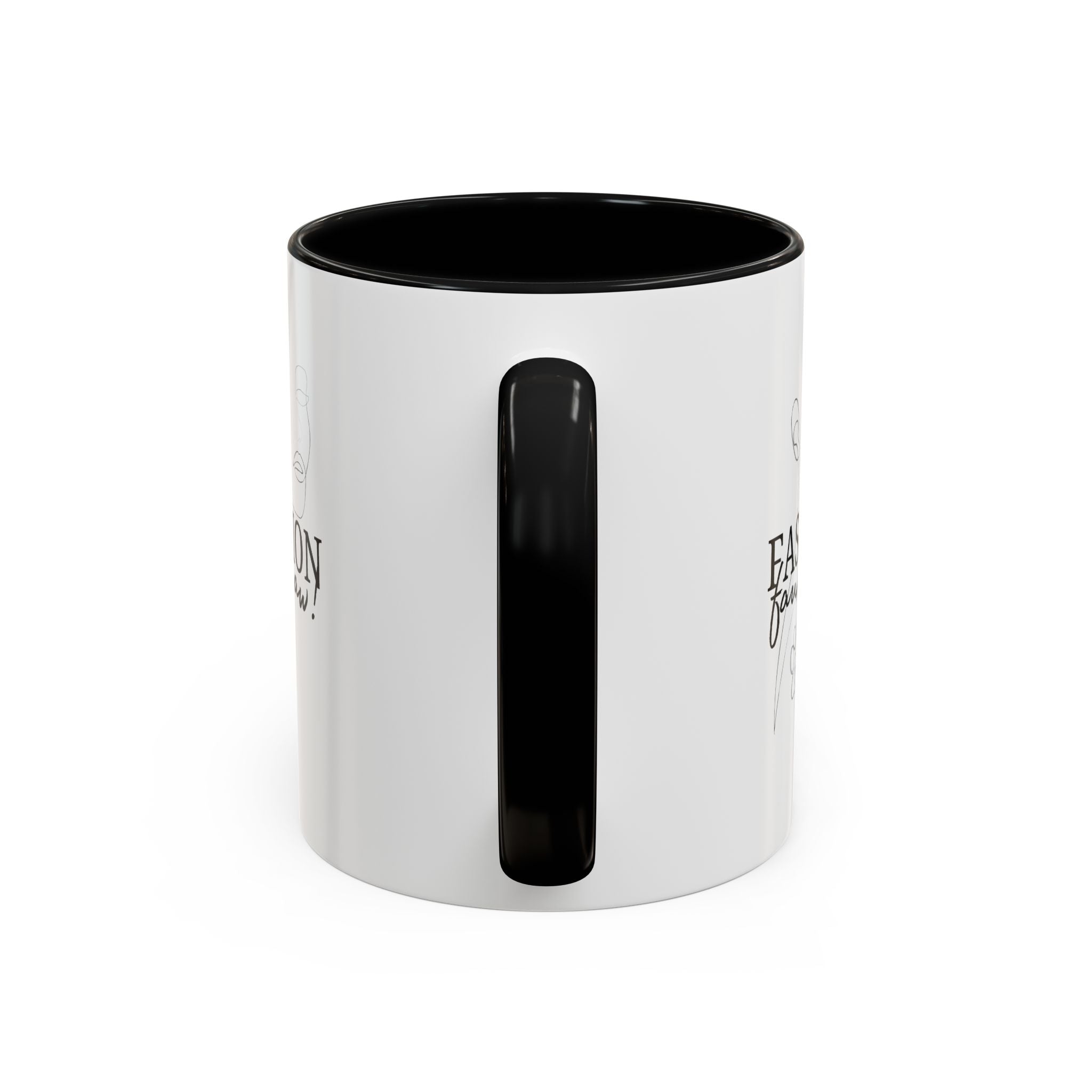 Photo depicting the ​Fashion Faux Paw Accent Coffee Mug (11, 15oz) from EpiAl's Shop.