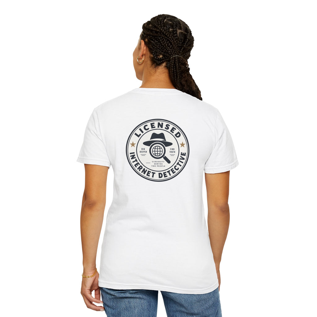 Licensed Internet Detective T-Shirt | Funny Internet Investigator Tee