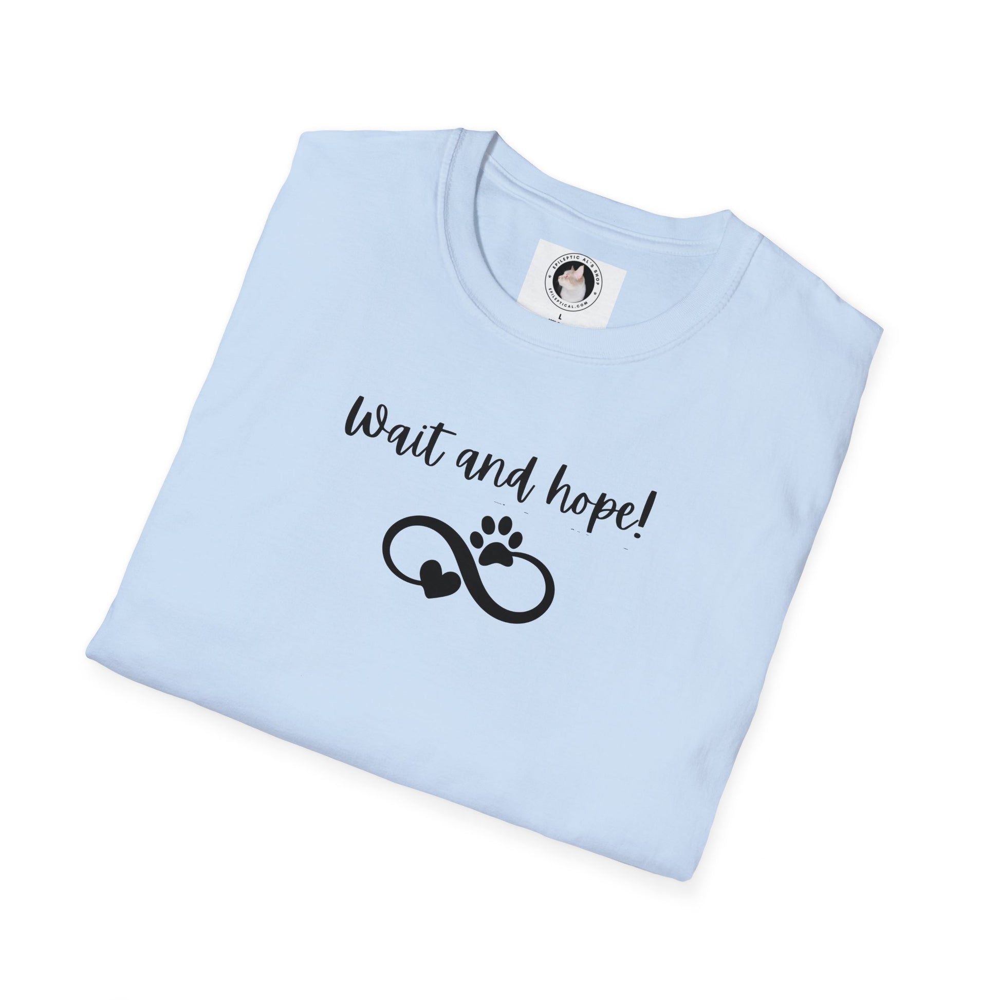 Wait and Hope Unisex Softstyle T - Shirt - T - Shirt - Epileptic Al’s Shop