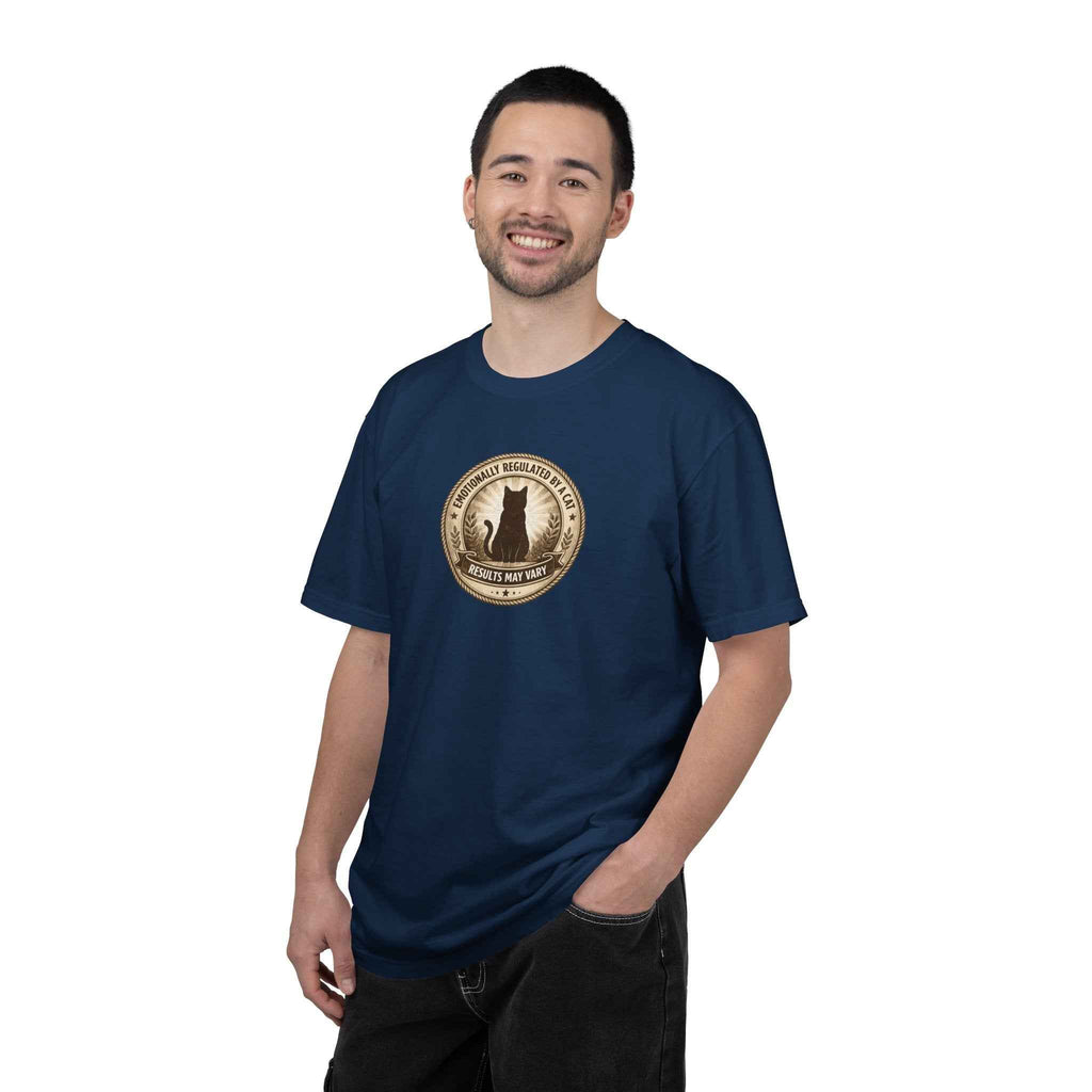 Emotionally Regulated by a Cat T-Shirt