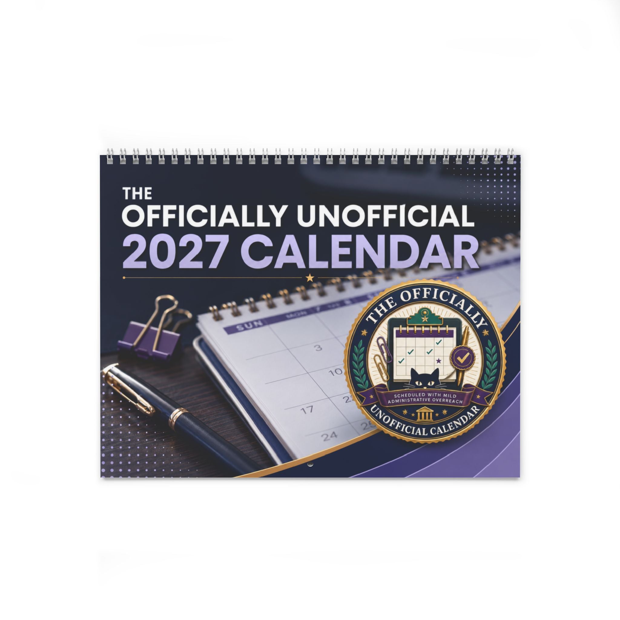 The Officially Unofficial 2027 Wall Calendar