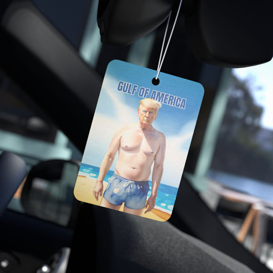 Gulf of America Car Air Freshener - Fun and Quirky Car Accessory