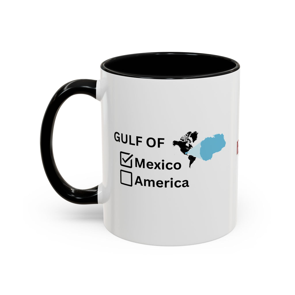 Gulf of Mexico Checkbox Accent Coffee Mug