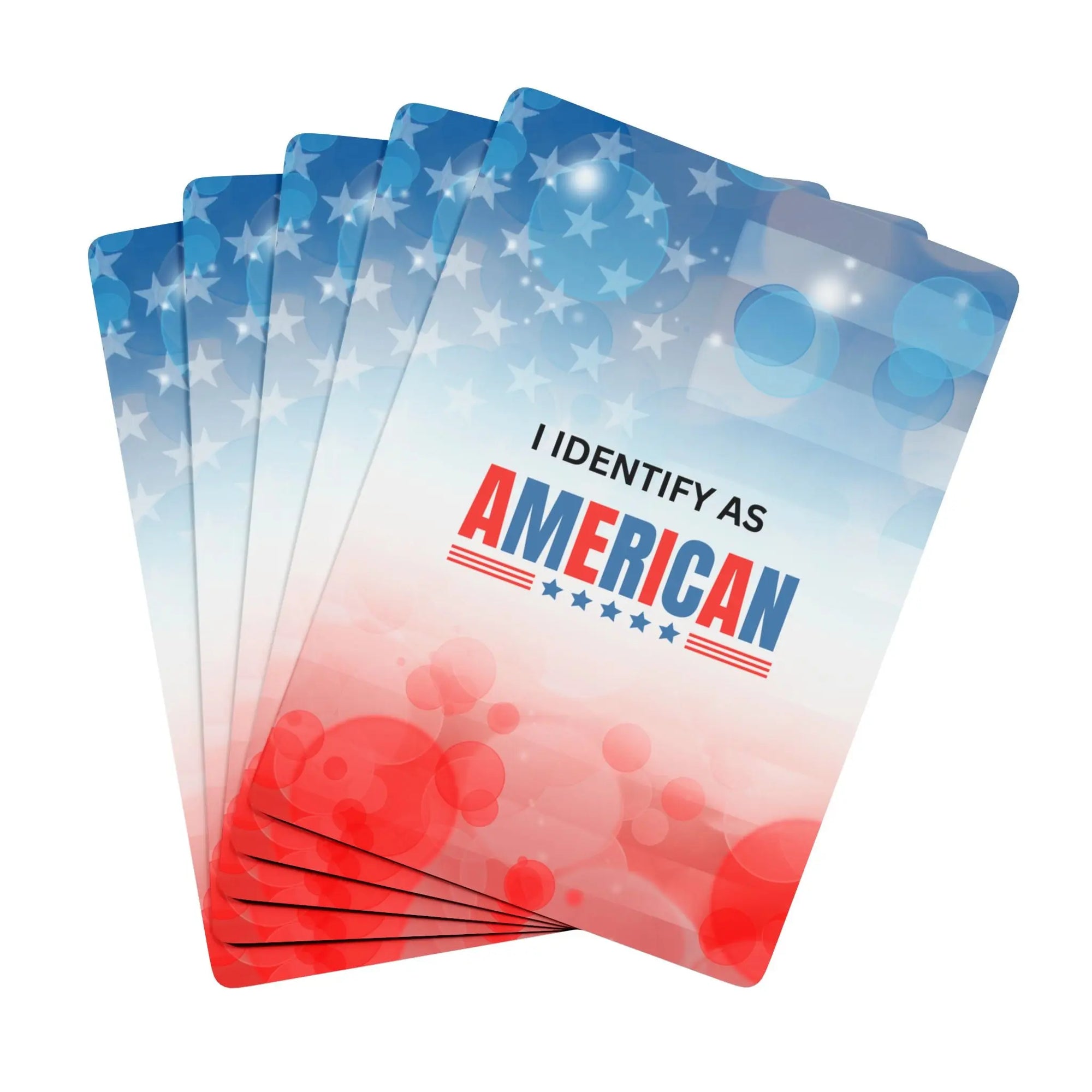 American Pride Poker Playing Cards Printify