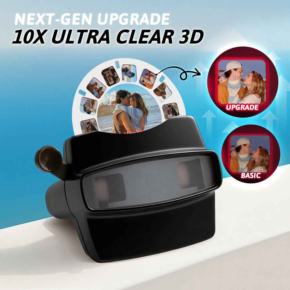 Custom 3D Viewfinder – Personalized Retro Photo Viewer | “Relive It, Don’t Scroll It” Gift
