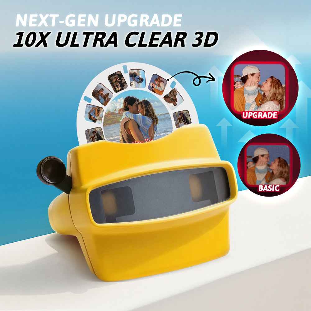 Custom 3D Viewfinder – Personalized Retro Photo Viewer | “Relive It, Don’t Scroll It” Gift