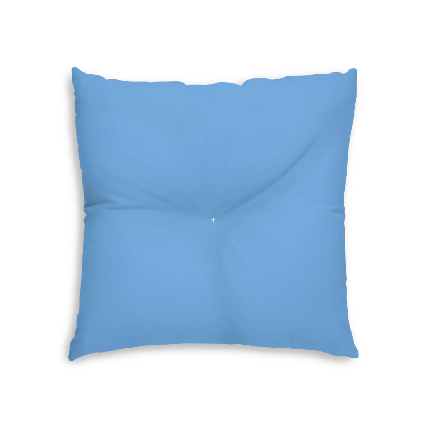 Cat Lady Seating Tufted Floor Pillow, Square Printify