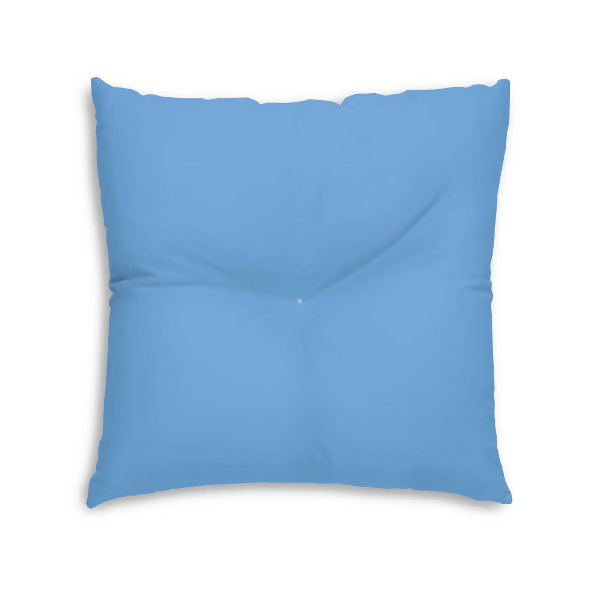 Cat Lady Seating Tufted Floor Pillow, Square Printify