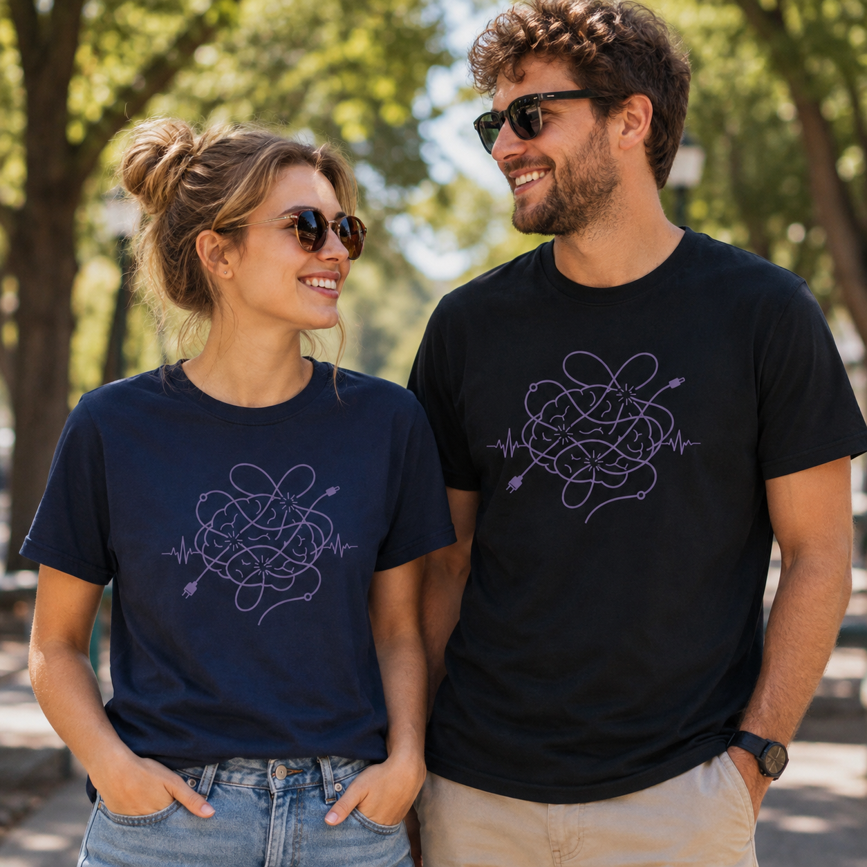 Tangled Brain Epilepsy Awareness T-Shirt
