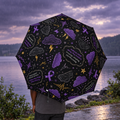 Neurological Weather Service Epilepsy Awareness Umbrella (Semi‑Automatic)