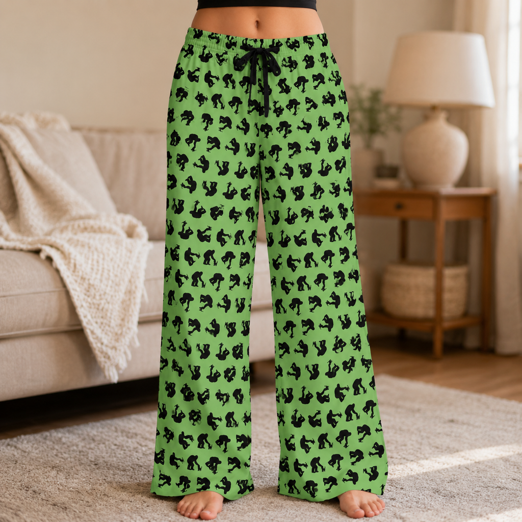 Bigfoot and Kitten Women’s Pajama Pants