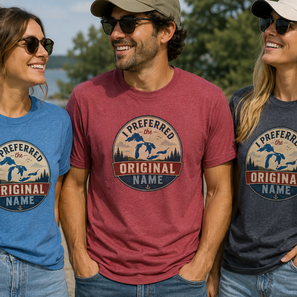 I Preferred the Original Name T-Shirt | Great Lakes Renaming Humor Tee