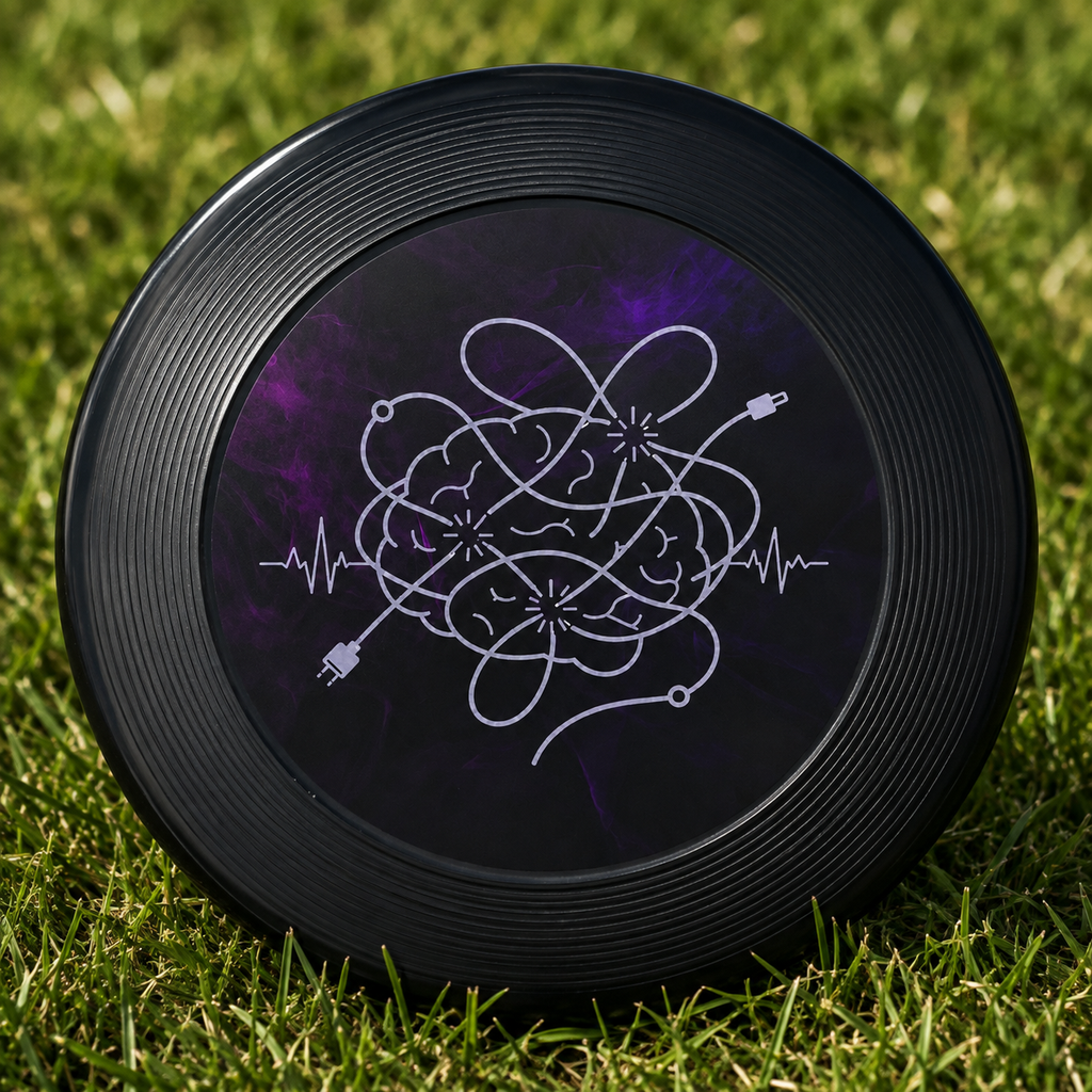 Epilepsy Awareness Brain Circuit Frisbee
