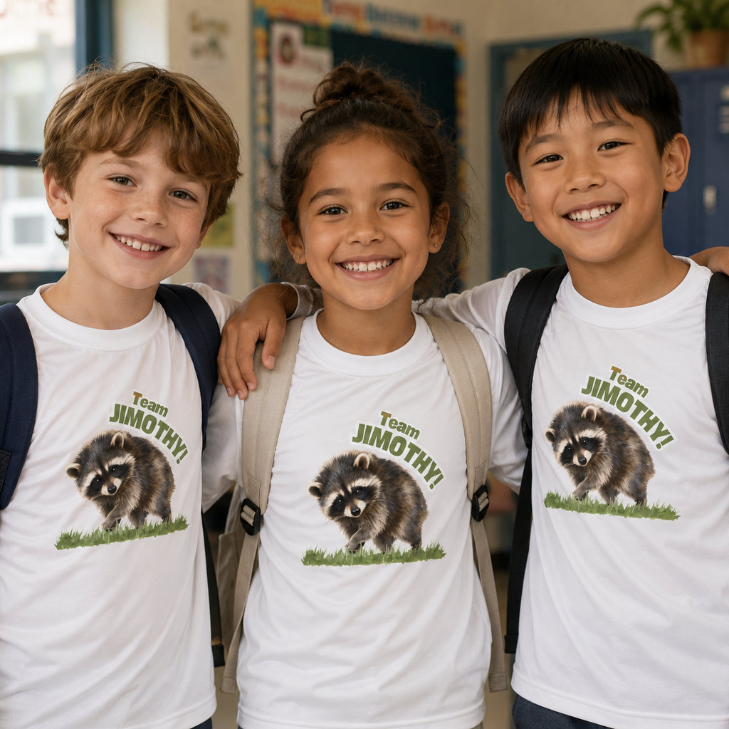 Team Jimothy Youth Performance T-Shirt – Moisture-Wicking Athletic Tee for Kids