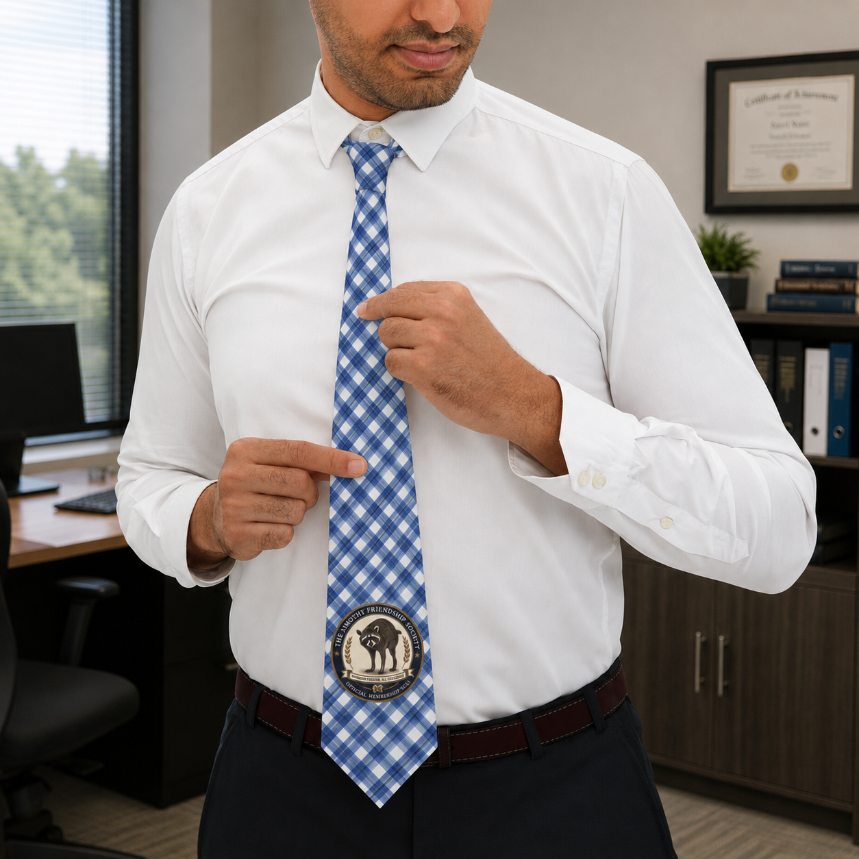 Jimothy Friendship Society Necktie