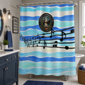 Ministry of Questionable Singing Shower Curtain