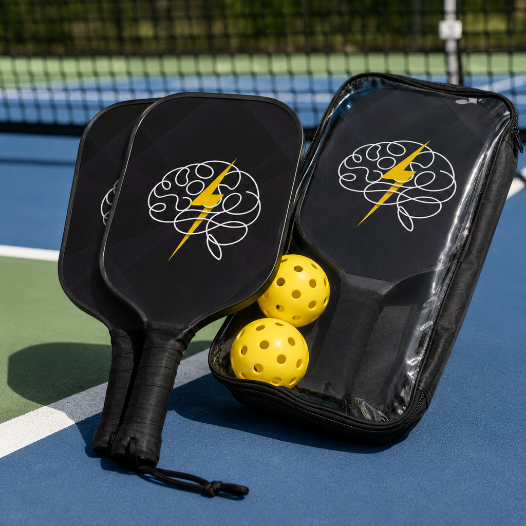 Wired Different Brain & Lightning Pickleball Set