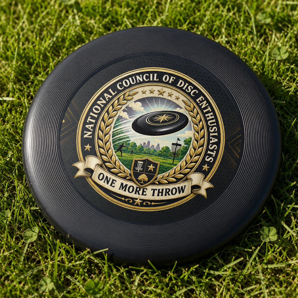 One More Throw Flying Disc