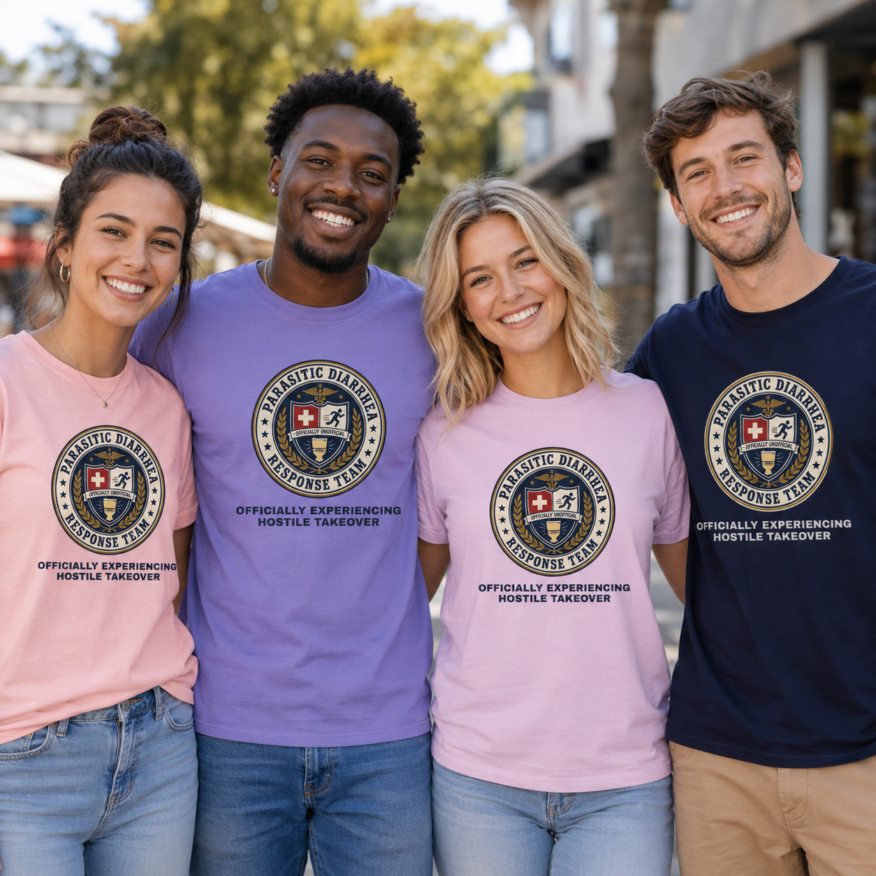 Parasitic Diarrhea Response Team T-Shirt