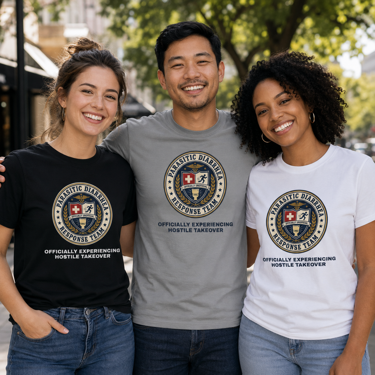 Parasitic Diarrhea Response Team T-Shirt