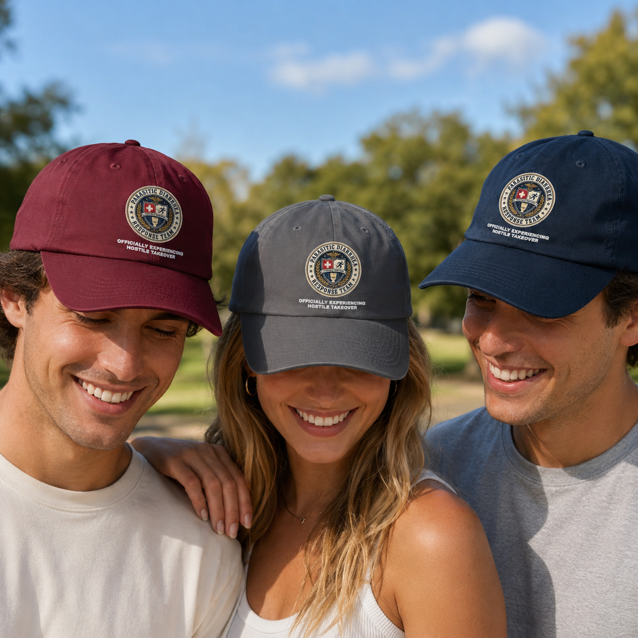 Parasitic Diarrhea Response Team Dad Hat