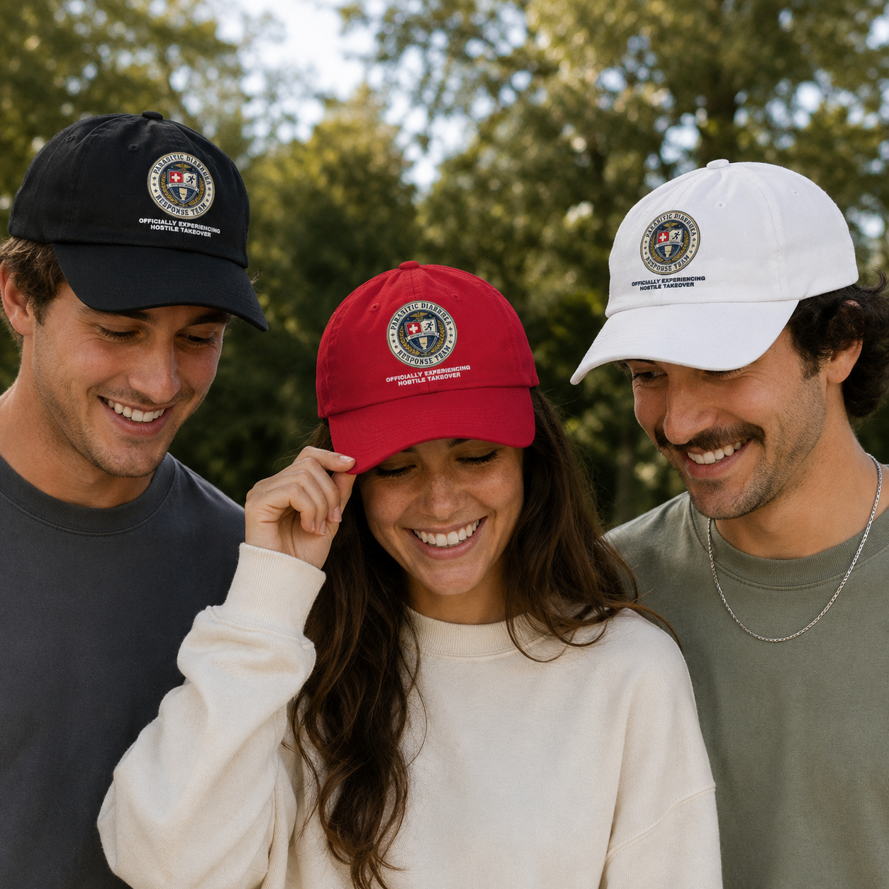 Parasitic Diarrhea Response Team Dad Hat