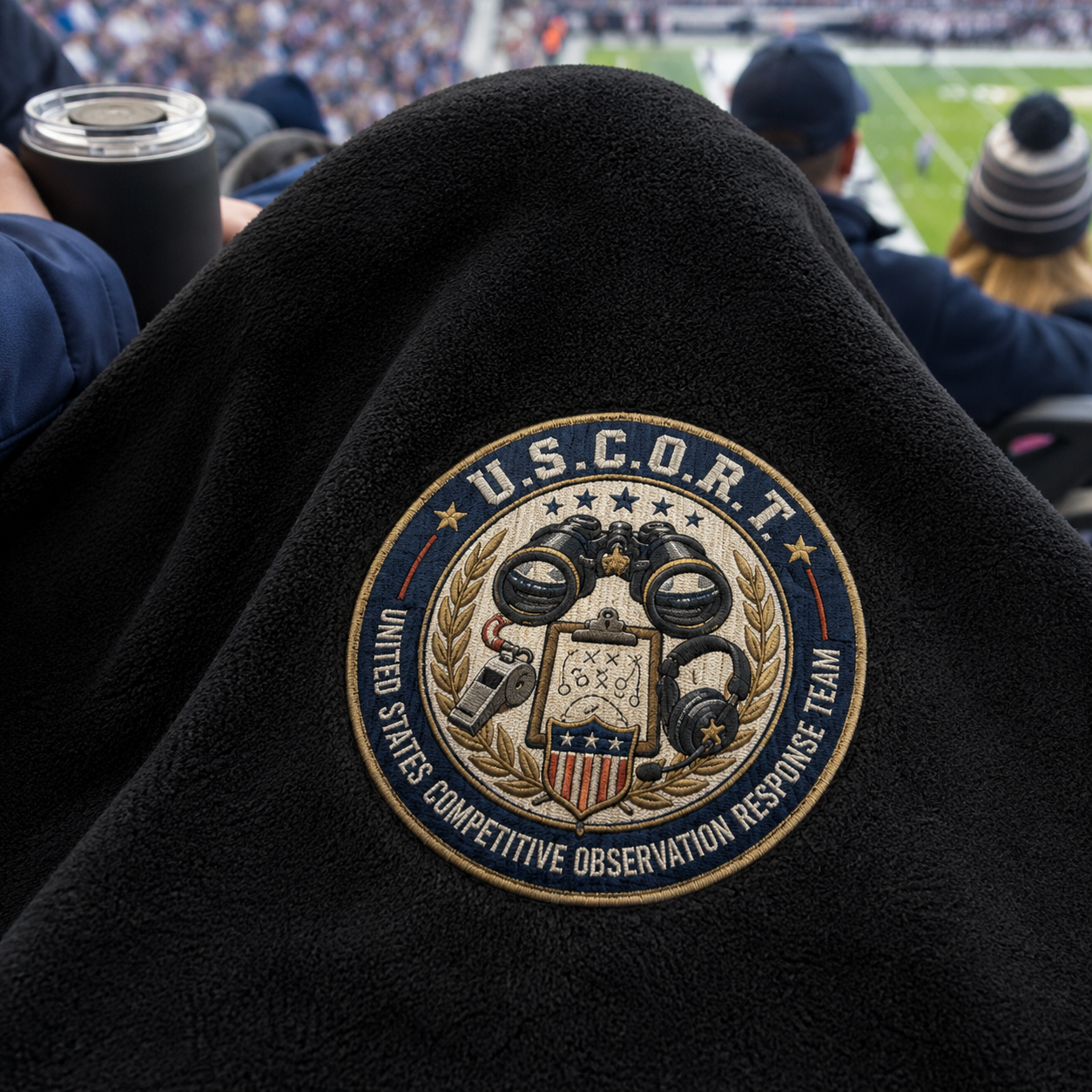 U.S.C.O.R.T. Sports Fan Sherpa Stadium Blanket