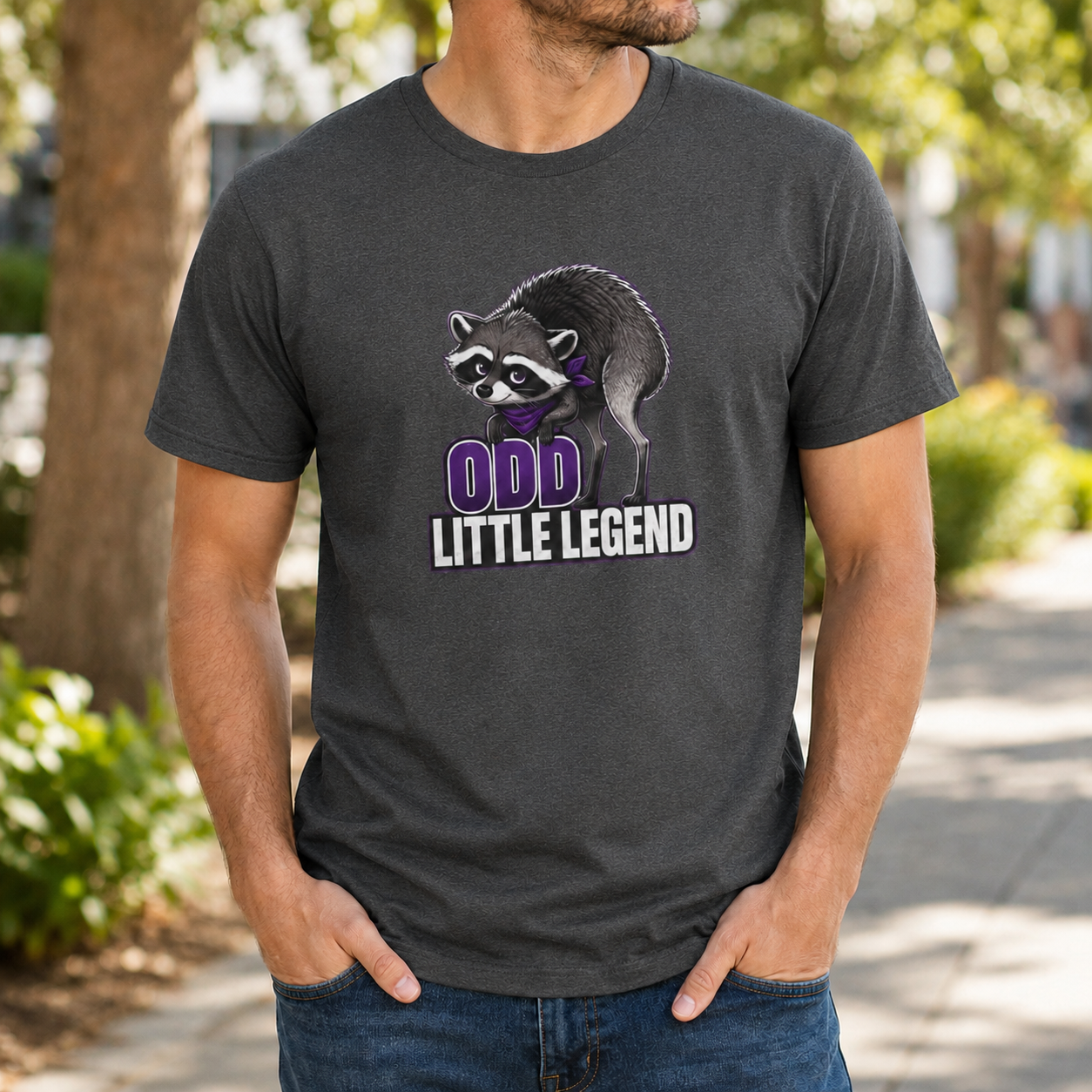 Odd Little Legend Jimothy Raccoon T-Shirt