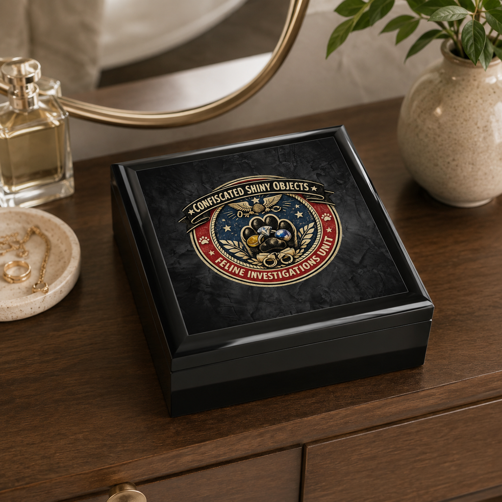 Confiscated Shiny Objects Jewelry Box