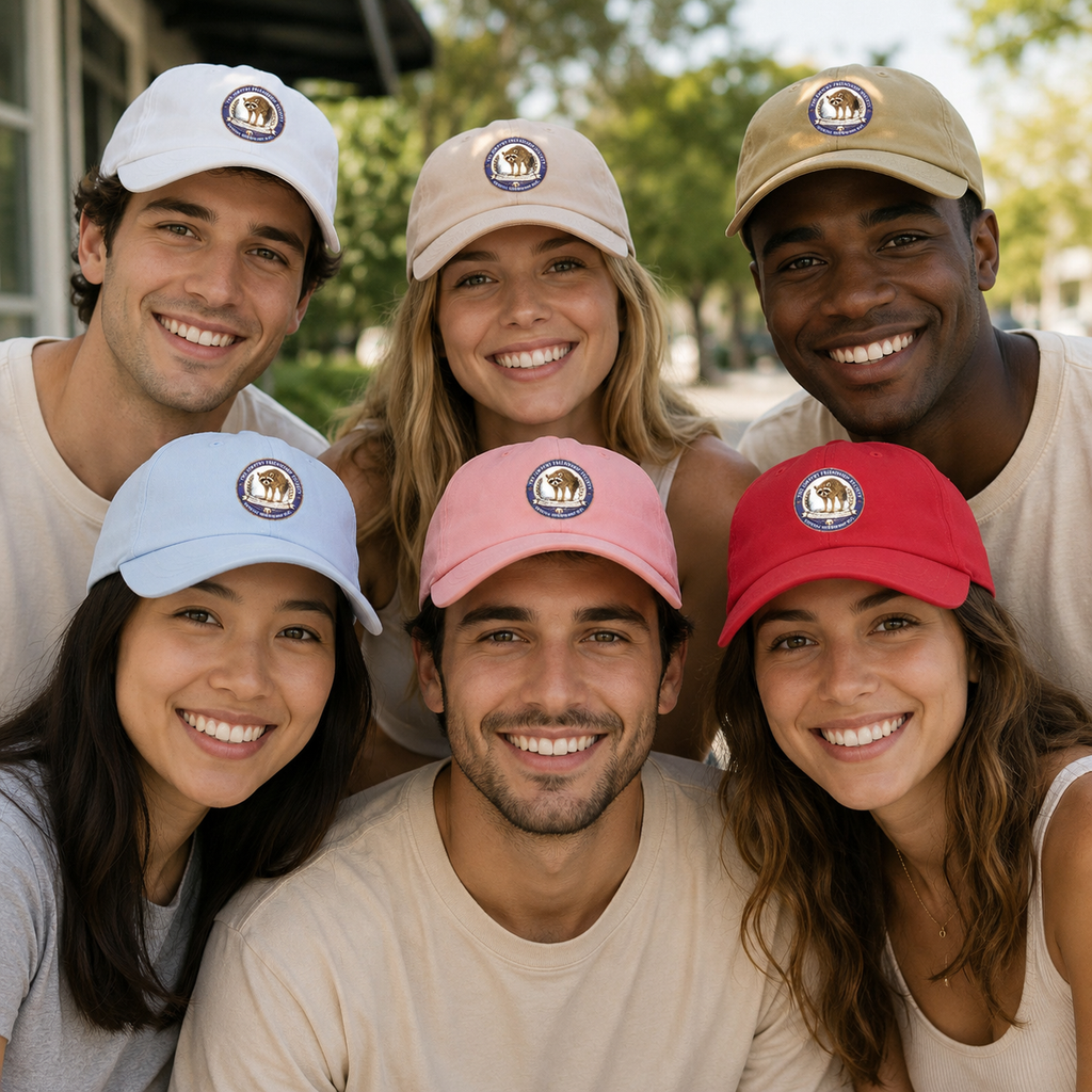 Jimothy Friendship Society Light-Colored Dad Hat