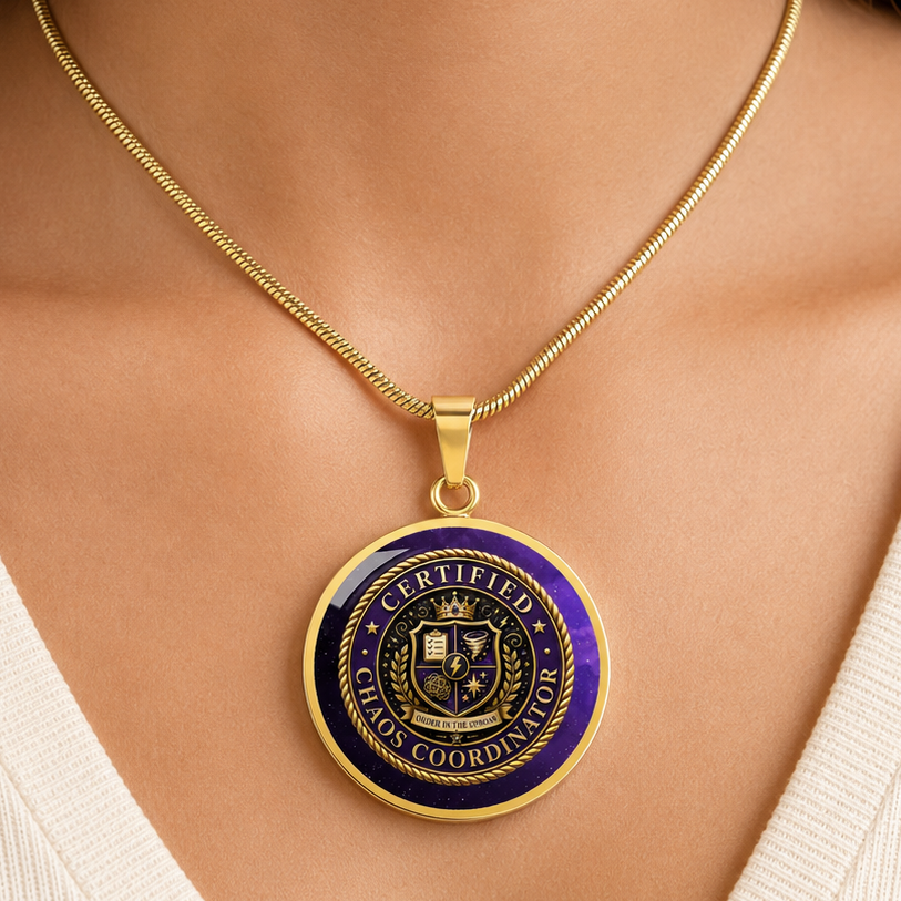 Certified Chaos Coordinator Necklace