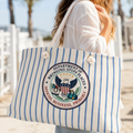 Department of Bringing Stuff Places Weekender Bag | Coastal Travel Tote